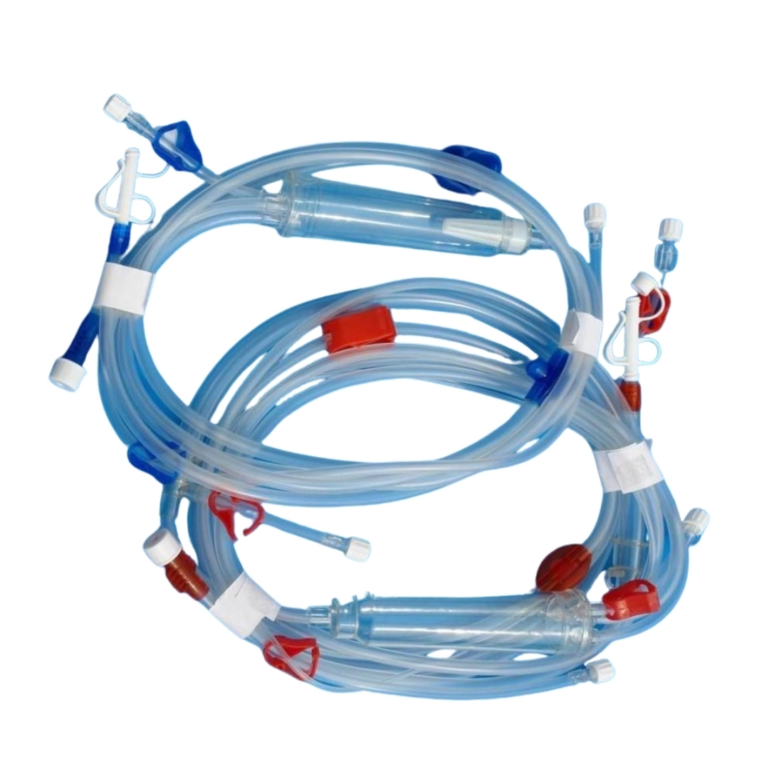 Cardiopulmonary bypass tubing set