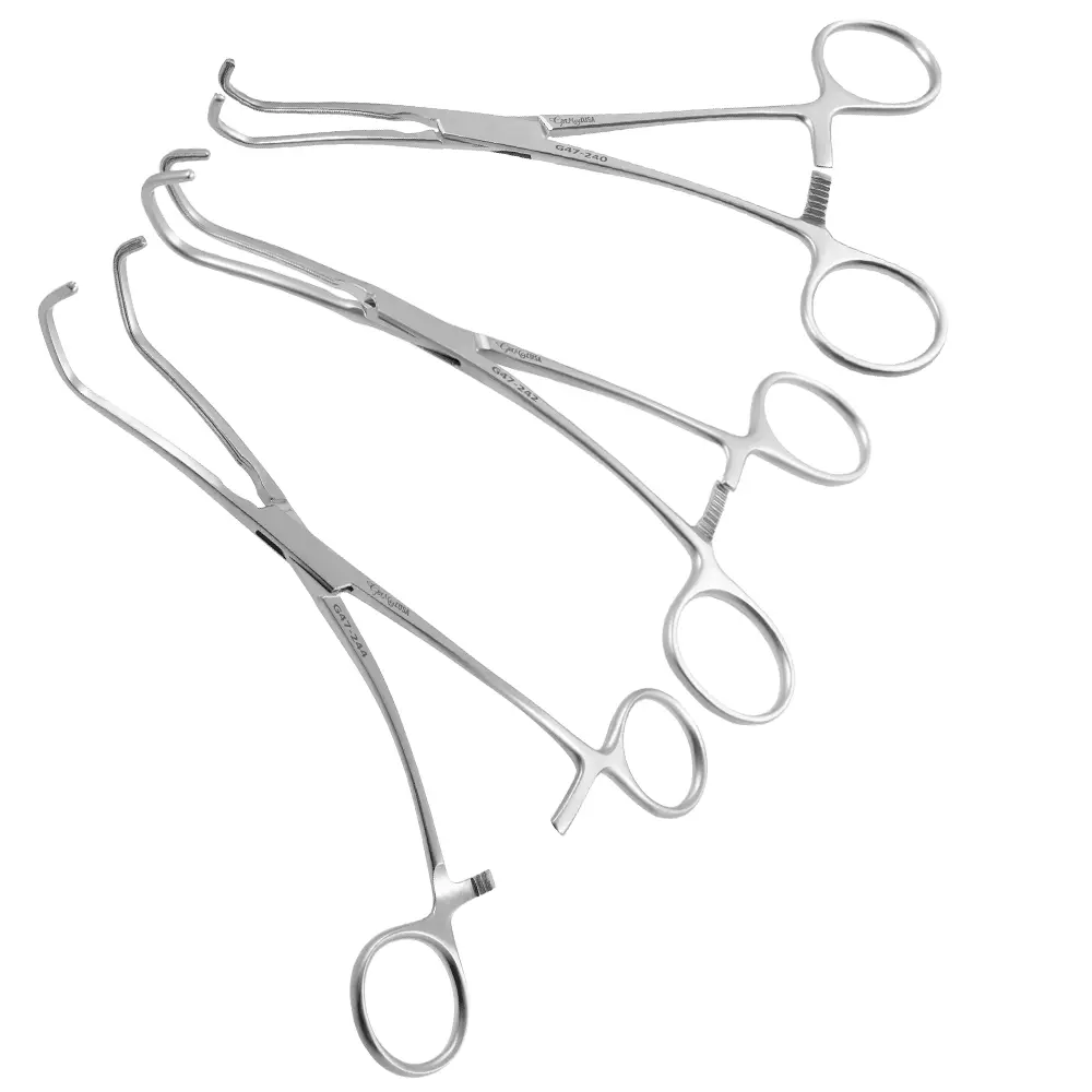 DeBakey-Derra anastomosis vascular clamps